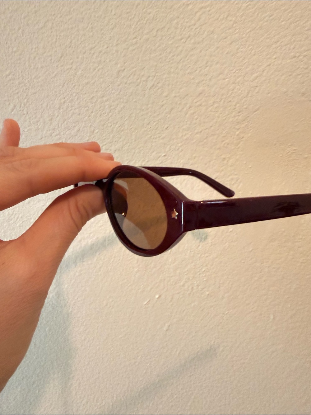 Brown wine Frame Sunglasses with Brown Lenses - Picture 5 of 7